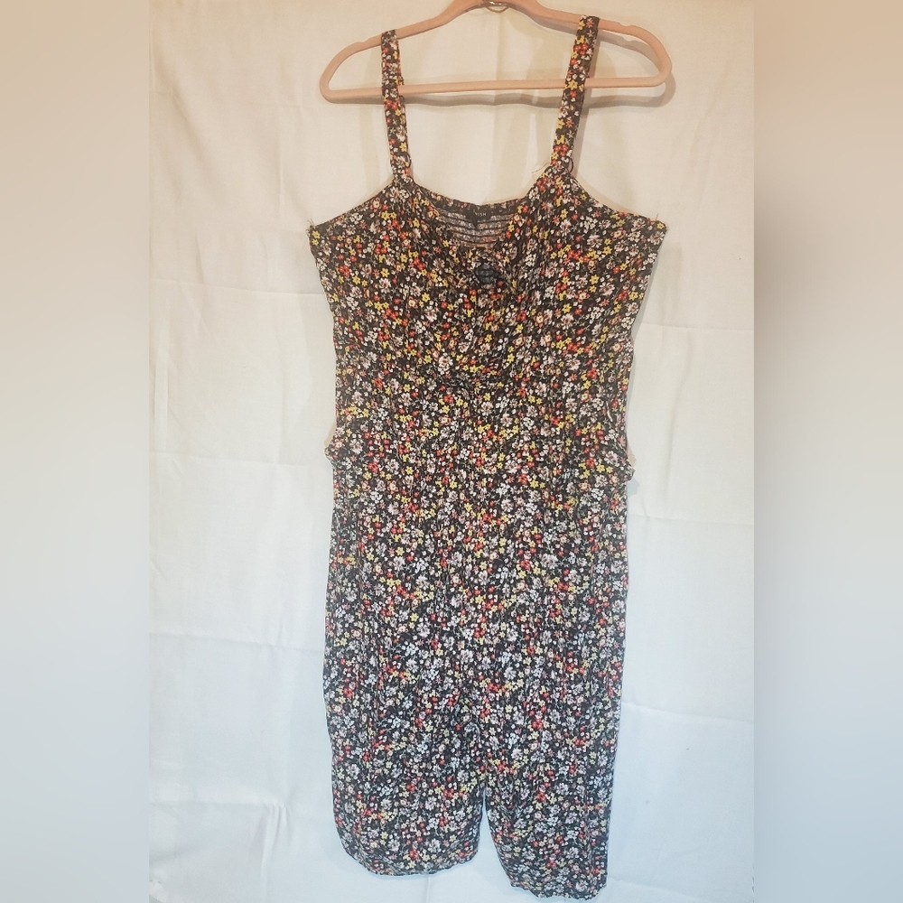 As U Wish Floral Romper